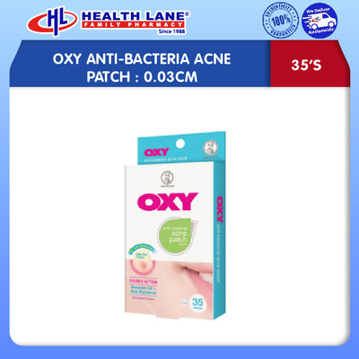 OXY ANTI-BACTERIA JERAWAT PATCH 0.03CM (35'S)